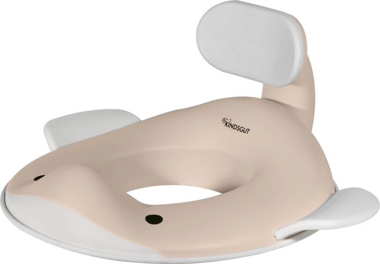 Kindsgut asiento reductor para WC ballena color arena