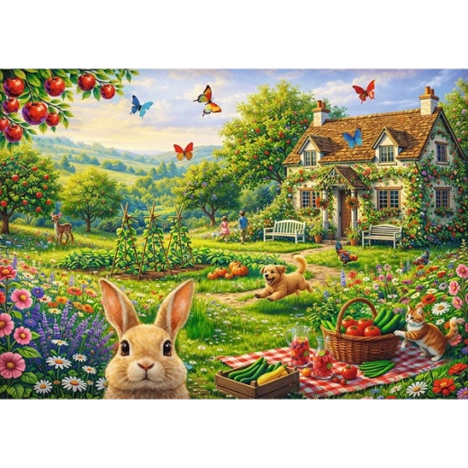 La imagen terminada como decoración