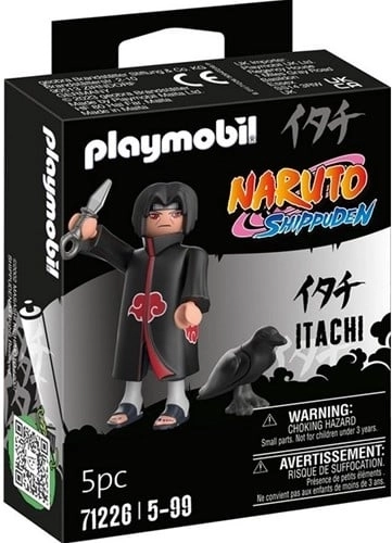 Playmobil Naruto Itachi Akatsuki - 1 pieza