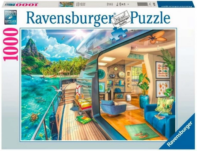 Puzle de 1000 piezas – Crucero en los trópicos RAVENSBURGER