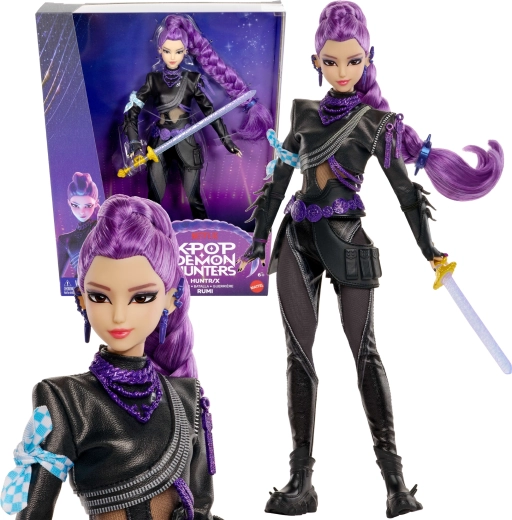 Muñeca de combate coleccionable Rumi de KPop Demon Hunters HUNTR/X