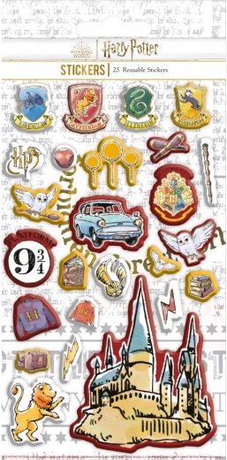 Pegatinas 3D de Harry Potter reutilizables