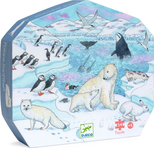 Puzzle Djeco Antártida 54 piezas