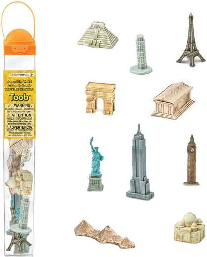 Safari Ltd. TOOBS tubo de construcciones del mundo