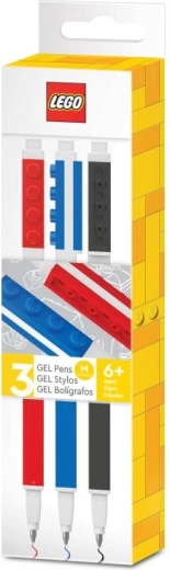 Bolígrafos de gel LEGO mezcla de colores 3 uds