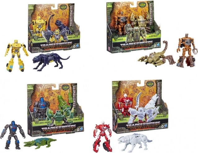 Transformers: película 7, pack doble de figuras de 11 cm