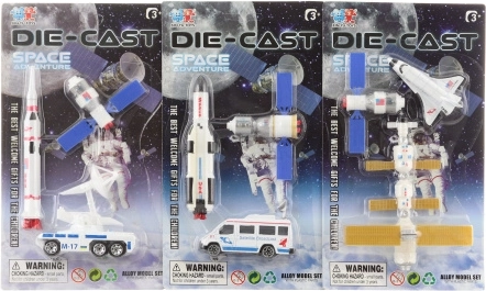 Set espacial metálico