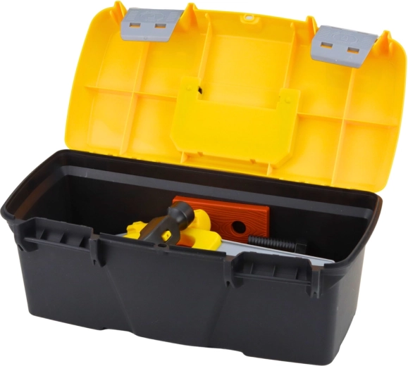 Todo a mano en un maletín resistente