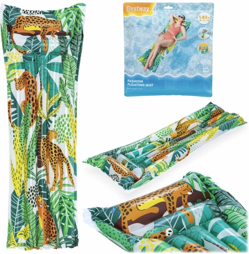 Bestway colchón hinchable de playa con motivo de jungla 183 × 69 cm - 1 unidad