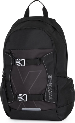 Mochila para estudiantes OXY Zero black/white