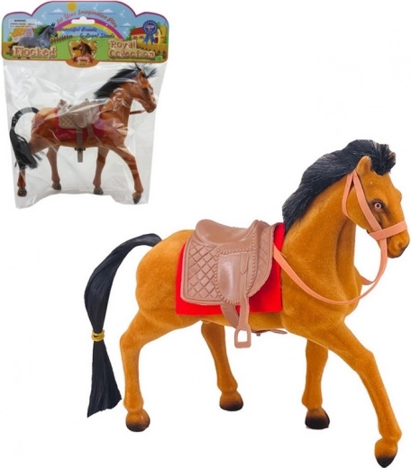 Caballo con silla de montar
