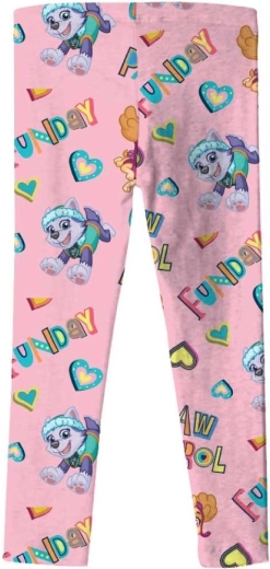Leggings rosas para niña de La patrulla canina