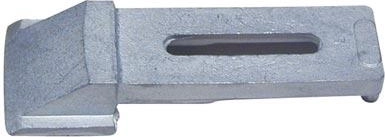 Pestillo izquierdo para puerta de metal, 3 uds