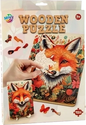 Puzzle de madera CCG zorro 126 piezas