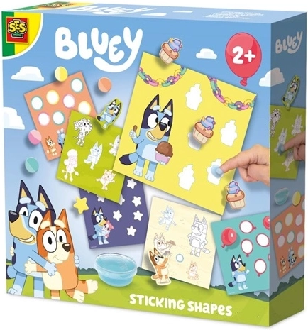 SES Bluey formas adhesivas