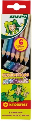 Lápices de colores Supersticks Metallic