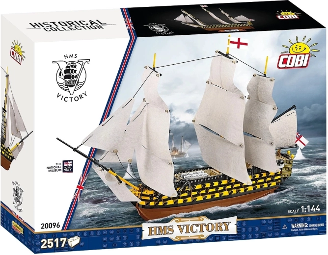 Kit de construcción del barco HMS Victory (2517 piezas)