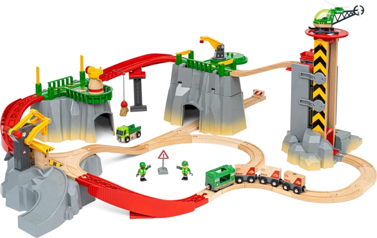 Set de tren de carga de montaña BRIO World