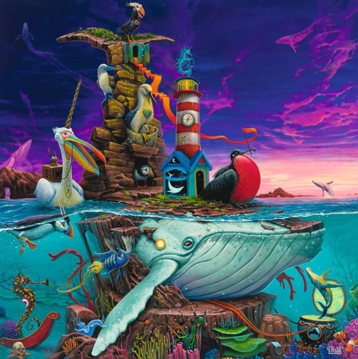 Puzzle cuadrado Ravensburger Archipiélago de 500 piezas