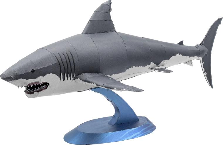 Puzzle metálico 3D Tiburón blanco grande METAL EARTH
