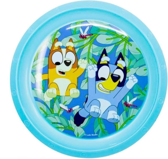 Plato de plástico Bluey - 1 pieza