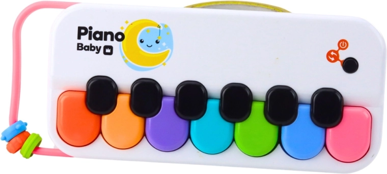 Aprendizaje lúdico con 8 teclas de colores