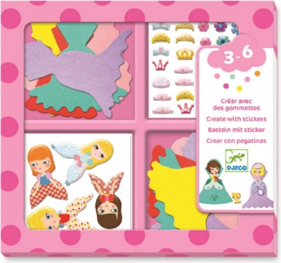 Set de pegatinas Princesas Monísimas