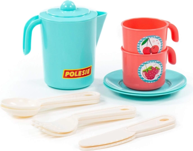Cubiertos de plástico seguros para las primeras comidas