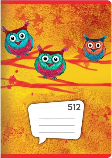 Cuaderno A5, 10 hojas – rayado 16 mm