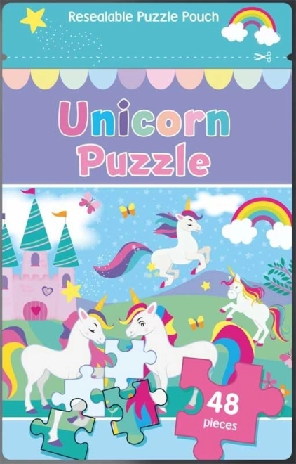 Puzzle Unicornios de 48 piezas