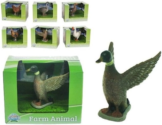 Figura de animal doméstico: pato, pollito o ganso