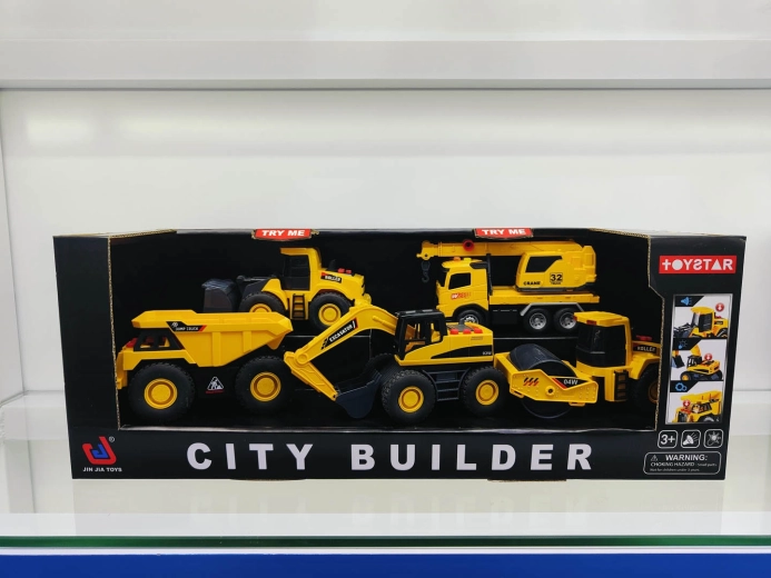 Mega set de vehículos de construcción