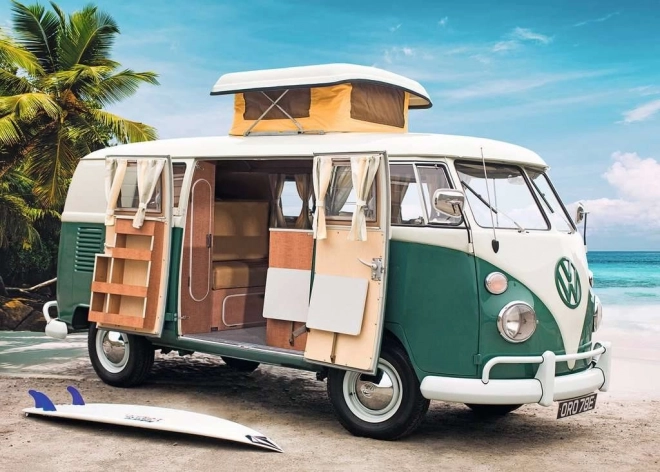 Puzzle RAVENSBURGER Autocaravana VOLKSWAGEN T1 1000 piezas