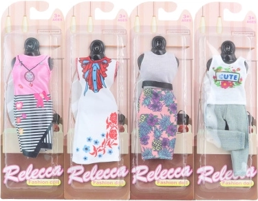 Vestidos para muñeca 12,5 × 5,5 cm