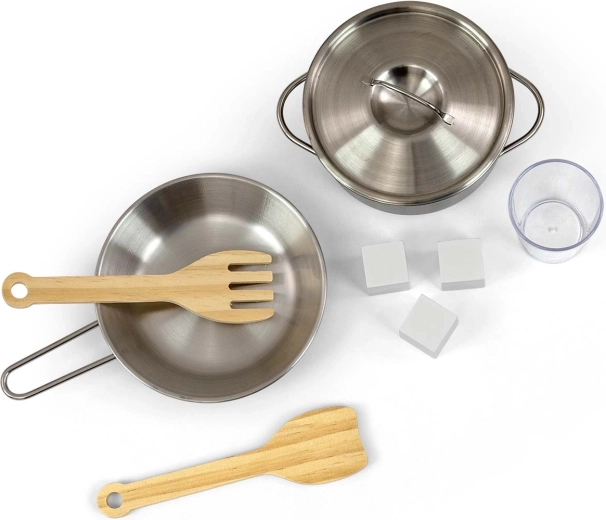 Numerosos accesorios para jugar a cocinar