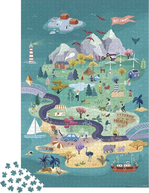 Puzzle Excursión a la isla Harmony 1500 piezas