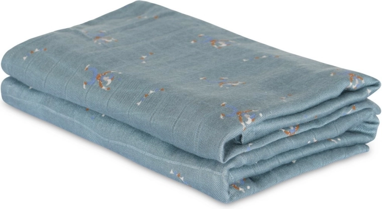 Pañales de muselina de bambú NuuRoo Josefine Celebration 60 × 60 cm (2 uds)