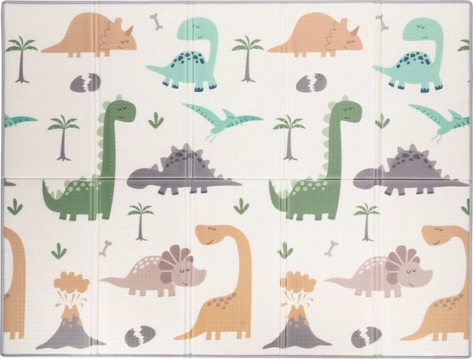 Alfombra de juego plegable de doble cara Freeon Magic Dino