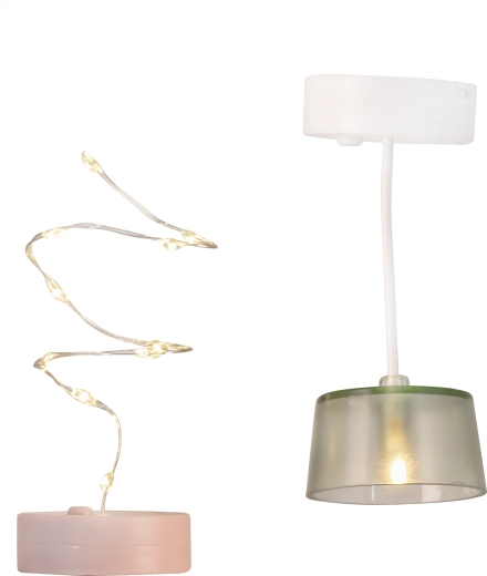 Iluminación para casa de muñecas Lundby – 2 lámparas - 2 uds.