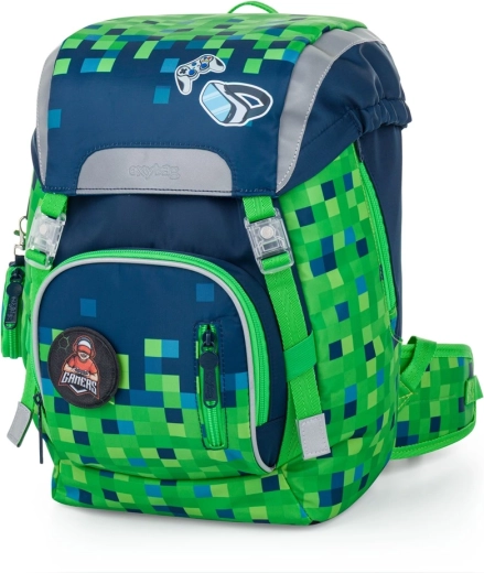 Mochila ligera para niños de primer grado con espalda anatómica