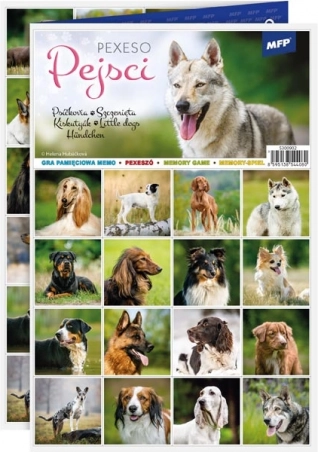 Memorama para niños Perritos en 3xA4