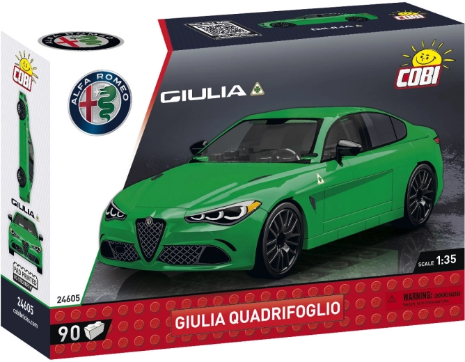 Alfa Romeo Giulia Quadrifoglio – set de construcción COBI 1:35