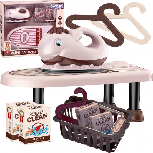 Woopie Set infantil de planchado 2 en 1 con tabla y música