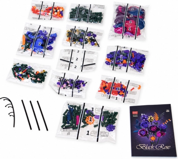 665 piezas para construir de forma creativa