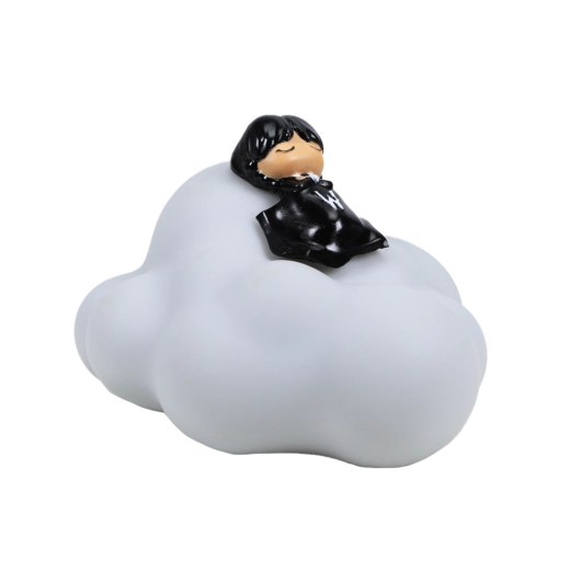Lámpara de mesa Wednesday con forma de nube con alimentación USB