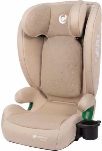 IslaBaby SafiroFix i-Size silla de coche 100–150 cm isofix mesh beige