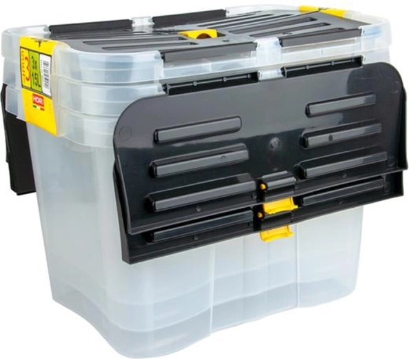 Set de 3 cajas de almacenamiento Dragon de 15 l