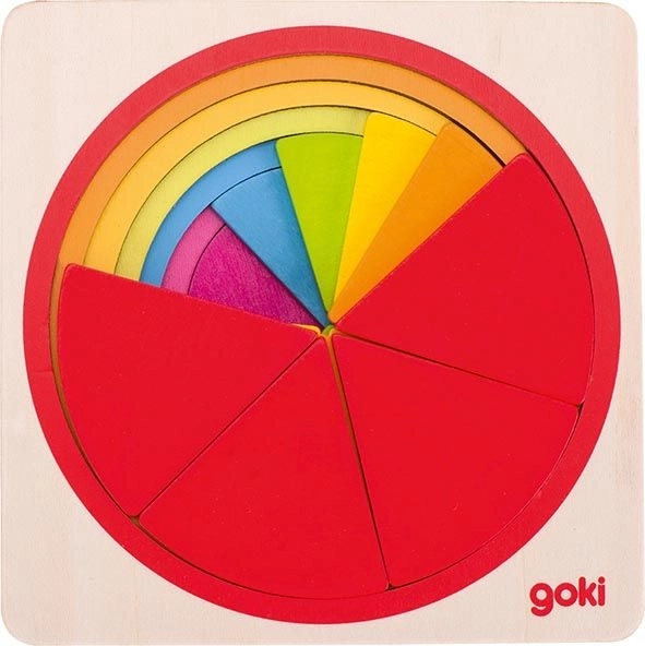 GOKI encajable didáctico multicapa Círculo