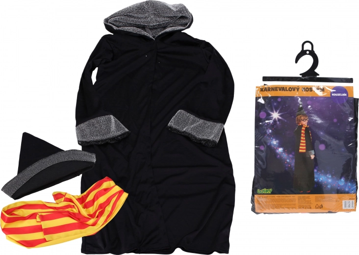 Disfraz infantil de mago para carnaval 115–125 cm