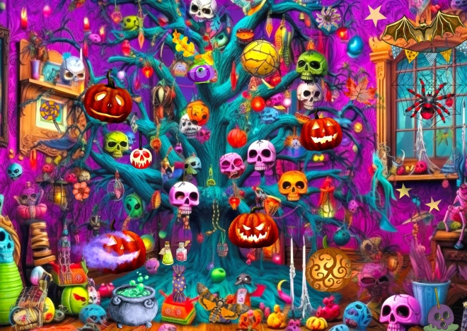 Puzzle Mansión de las pesadillas 1000 piezas